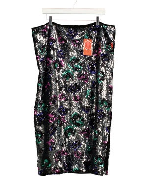 Scamp & Dude   Sequin Midi Pencil Skirt Multicoloured UK 20