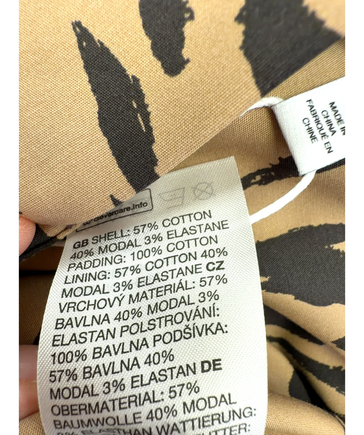 & OTHER STORIES Brown & Other Stories Brown/Black Pleated detail Bustier Corset Top, size UK 8 — label