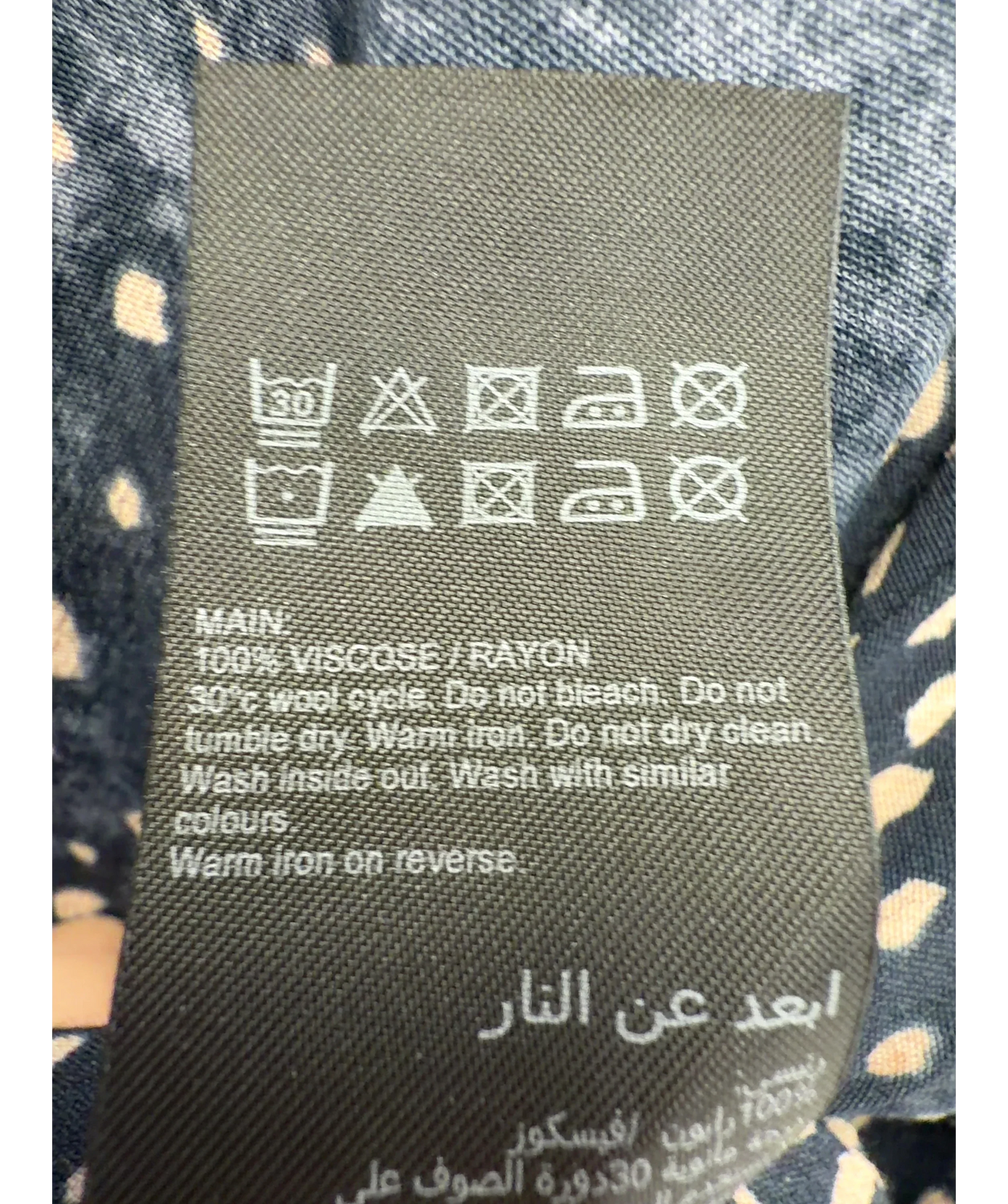 Mint Velvet navy Colour, size UK 10 — label