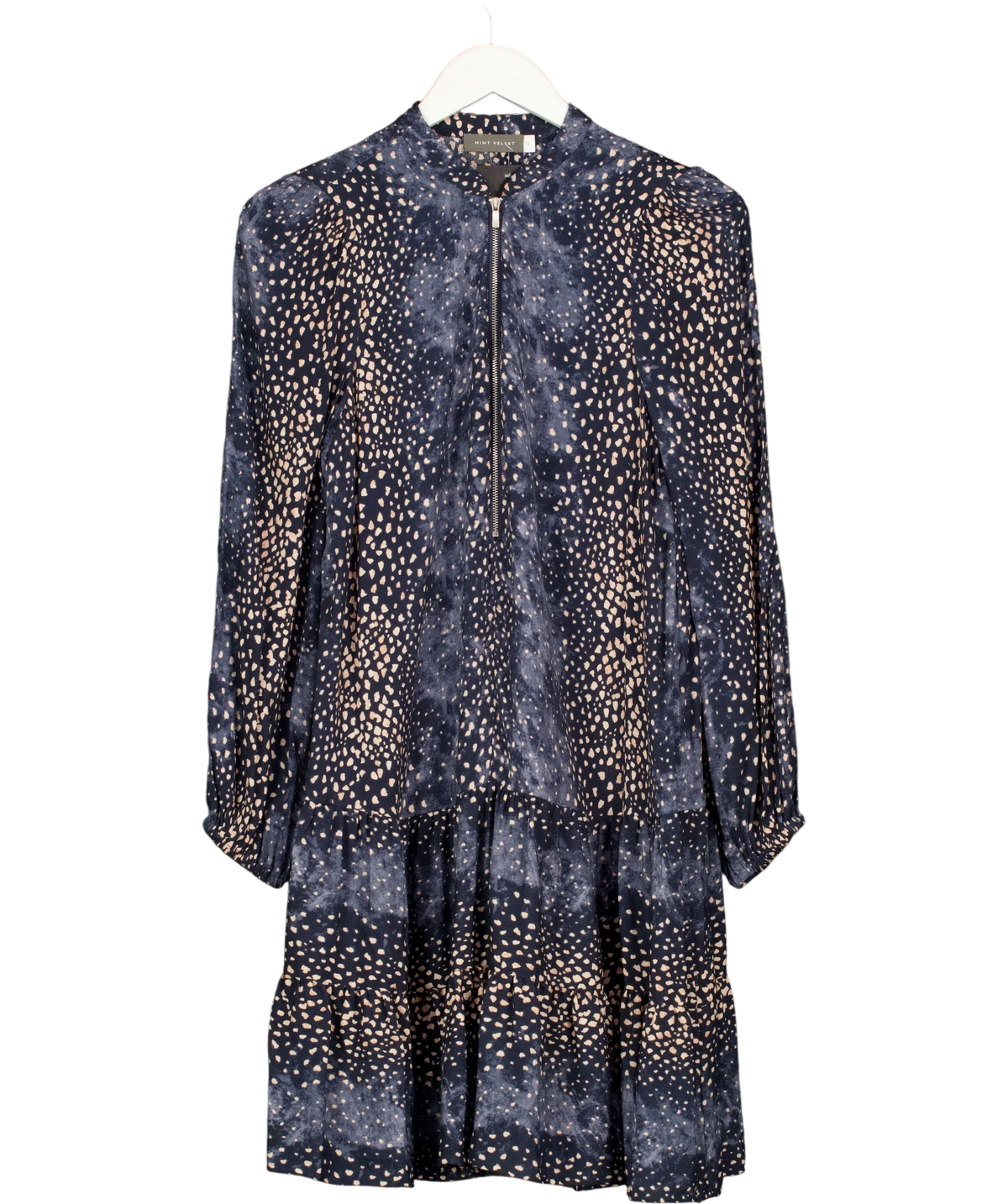 Mint Velvet navy Colour, size UK 10 — front