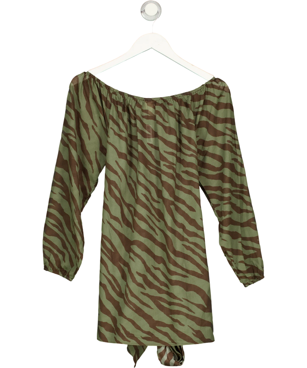 la weave Green Colour, size UK S — back