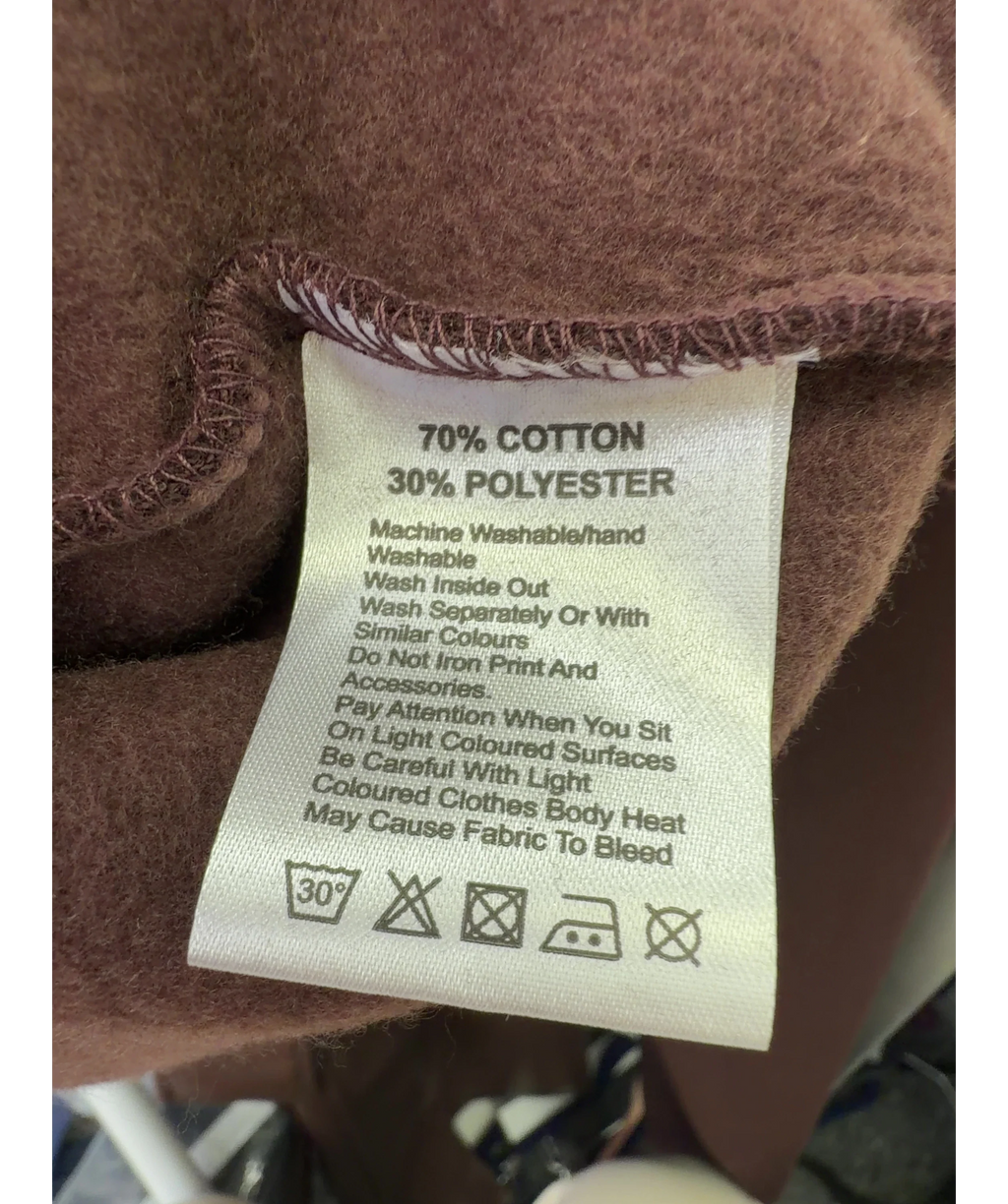Huer Clothing Brown Colour, size UK L — label