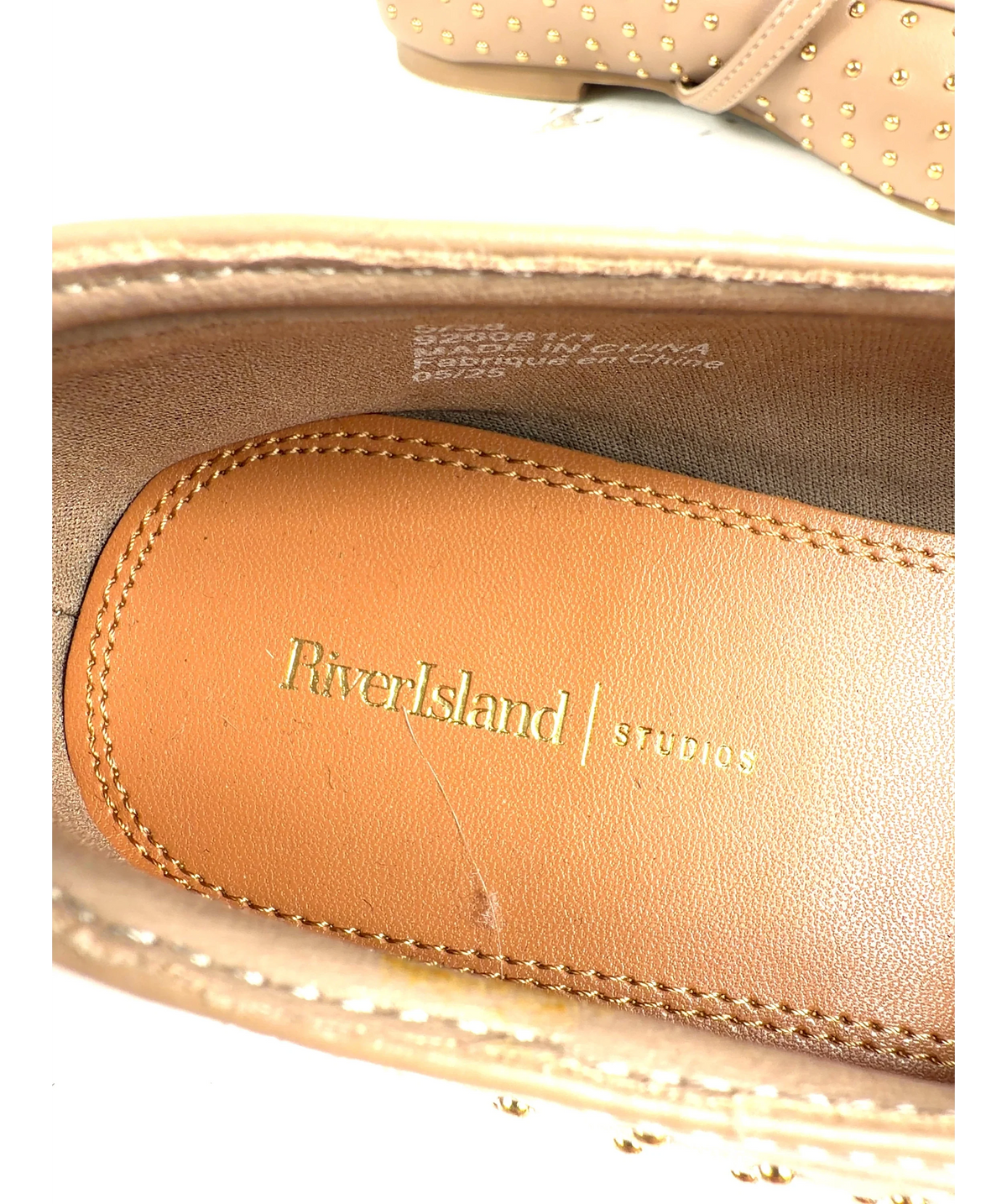River Island Beige Colour, size UK 5 EU 38 👠 — care label