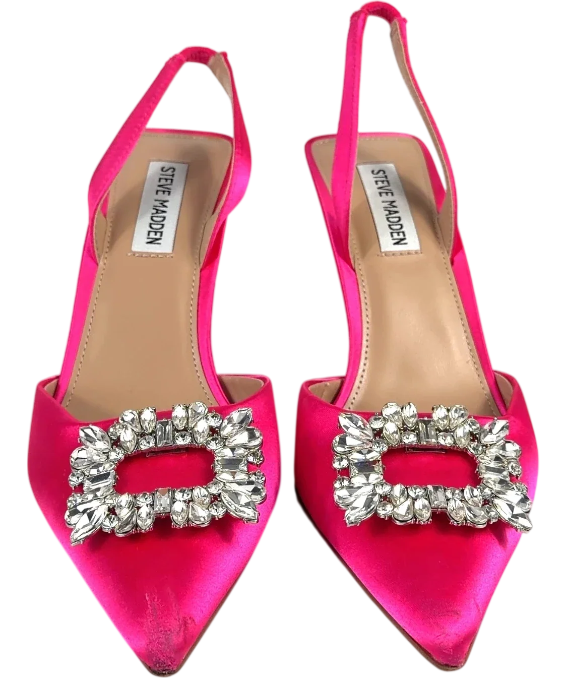 STEVE MADDEN Pink Neala Slingback Pump, size UK 6 EU 39 👠 — detail