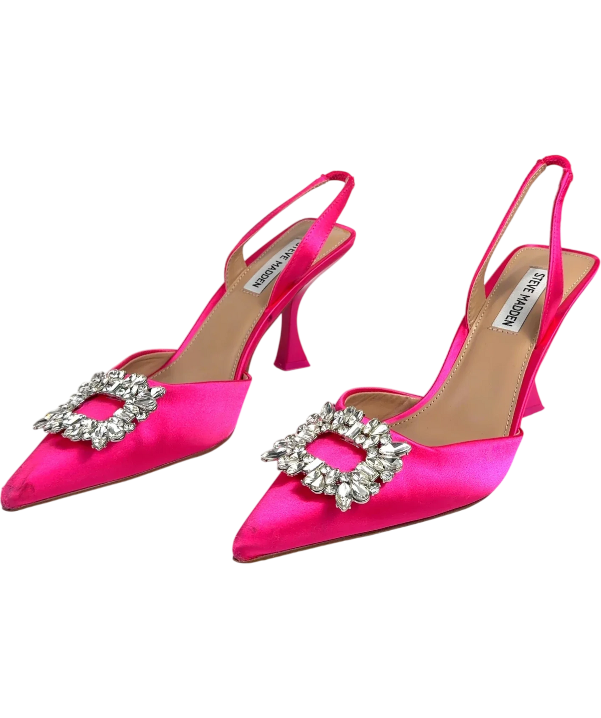 STEVE MADDEN Pink Neala Slingback Pump, size UK 6 EU 39 👠 — label