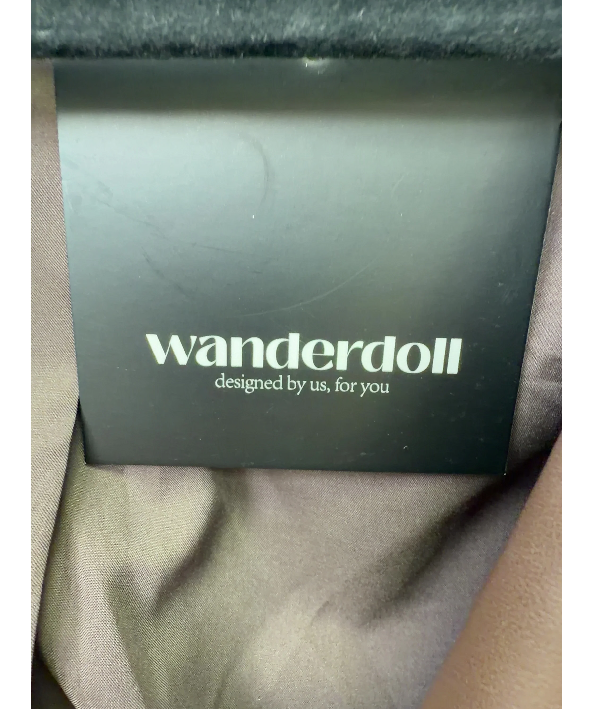 WANDERDOLL Brown Colour, size UK M — detail