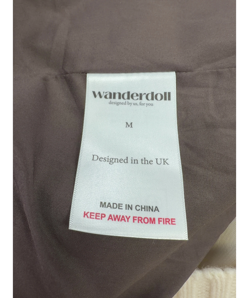 WANDERDOLL Brown Colour, size UK M — care label