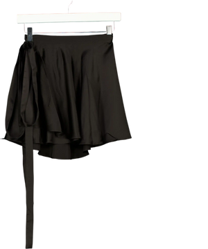 Orseund Iris Black Wrap Around Skirt UK XS