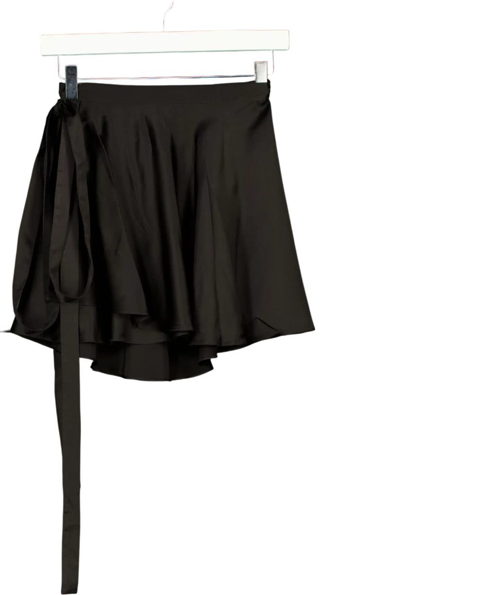 Orseund Iris Black Wrap Around Skirt UK XS