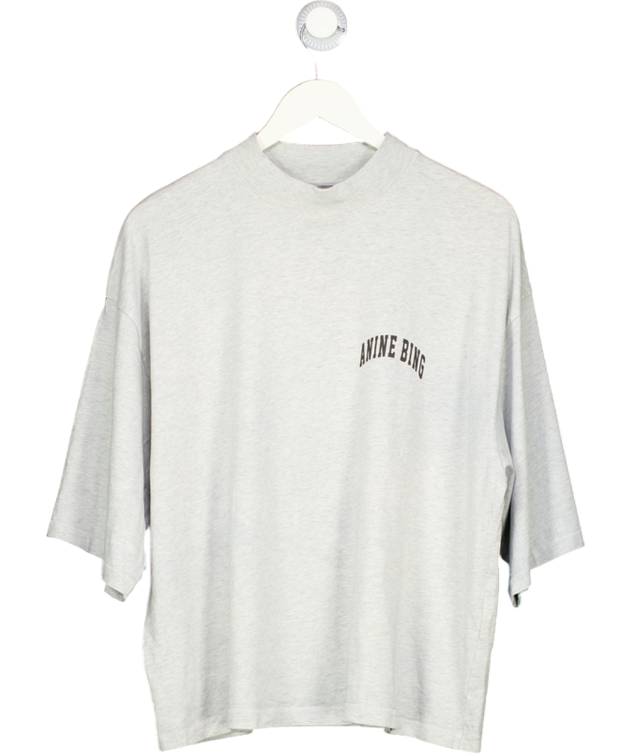 ANINE BING Palmer Anine Bing T-shirt Heather Grey UK M