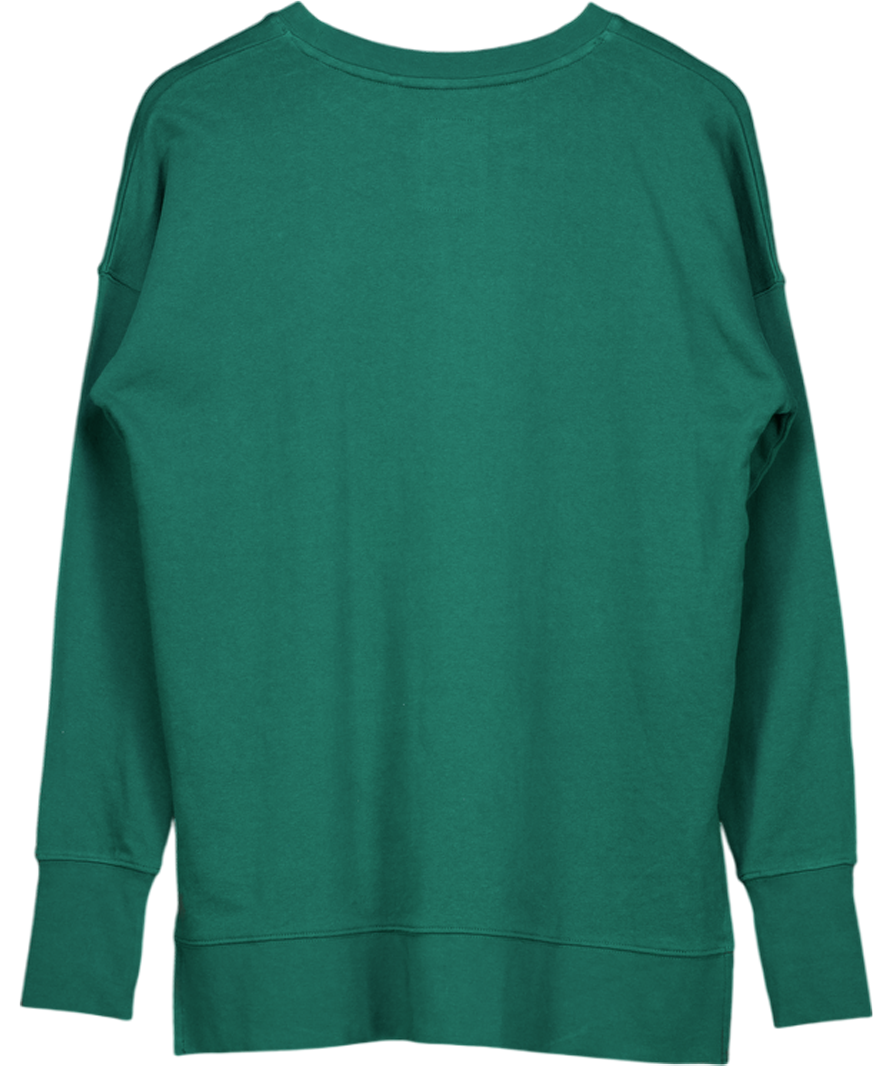 Gym Locker Green Longline Sweatshirt UK S