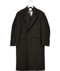 OASIS Black Double Breasted Tailored Coat UK L