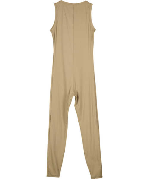 ADANOLA Brown Sleeveless Unitard UK M