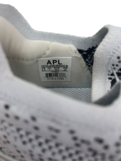 APL TechLoom Breeze Running Shoes White/Black/Ombre Adult Womens UK 7