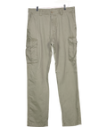 M&S Grey M&s Straight Fit Cargo Trousers W34