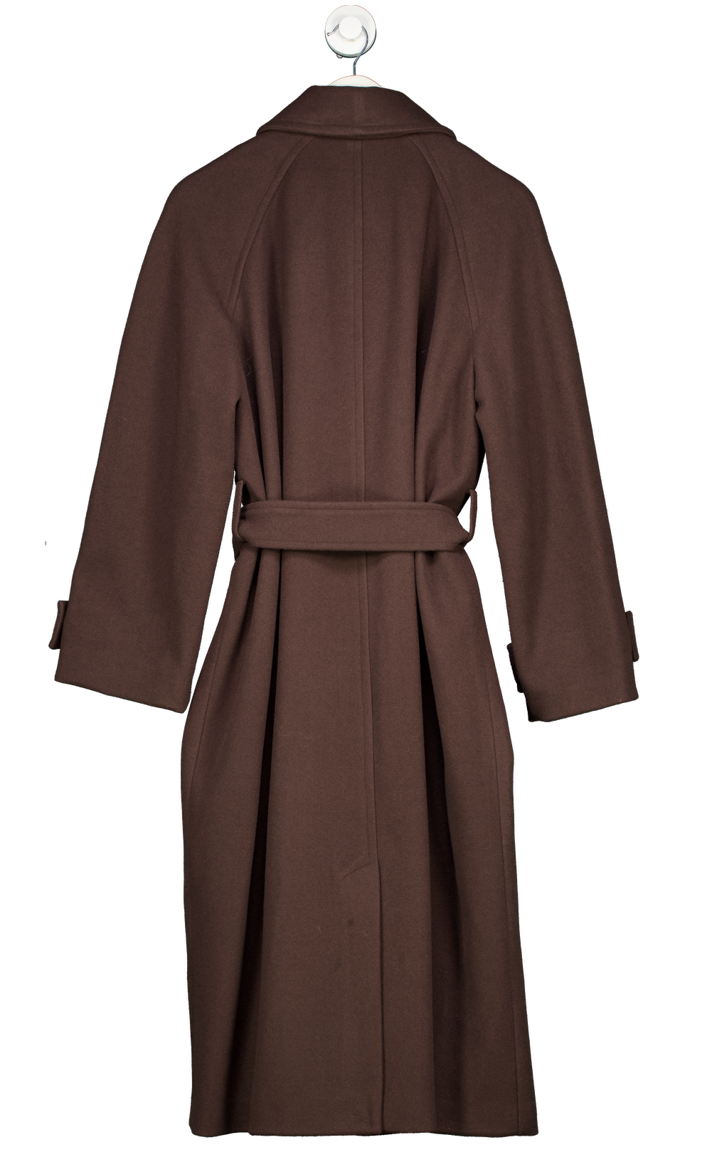 Sainsburys TU Brown Wool-look Trench Coat UK 14