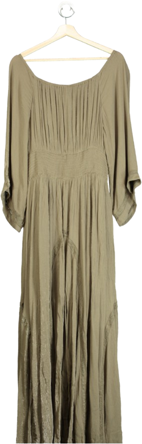 Free People Green Dixie Maxi UK L