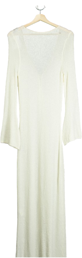 TALA Cream La Sirena Multiway Resort Knit Maxi Dress UK XL