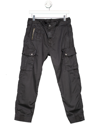 Diesel Black Cargo Track Pants W28