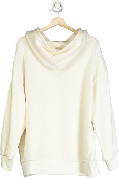 Puma Cream Oversized Hoodie UK M