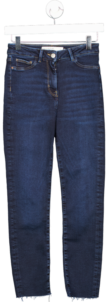 NEXT Dark Blue Contour Flex Sculpting Skinny Jeans UK S