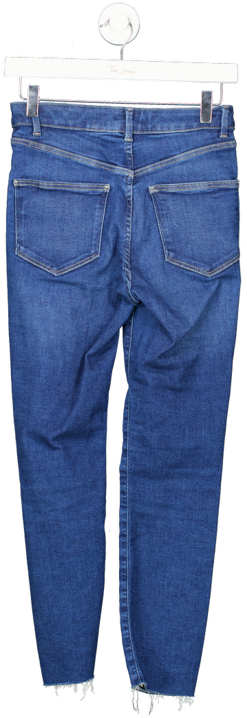 Next Mid Blue Contour Flex Sculpting Skinny Jeans UK S