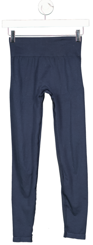 T/ALA Blue Sculpt Seamless Scrunch Legging UK S