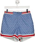 Christian Louboutin Blue Ché Baller All-over Print Recycled Polyester Swim Shorts UK M