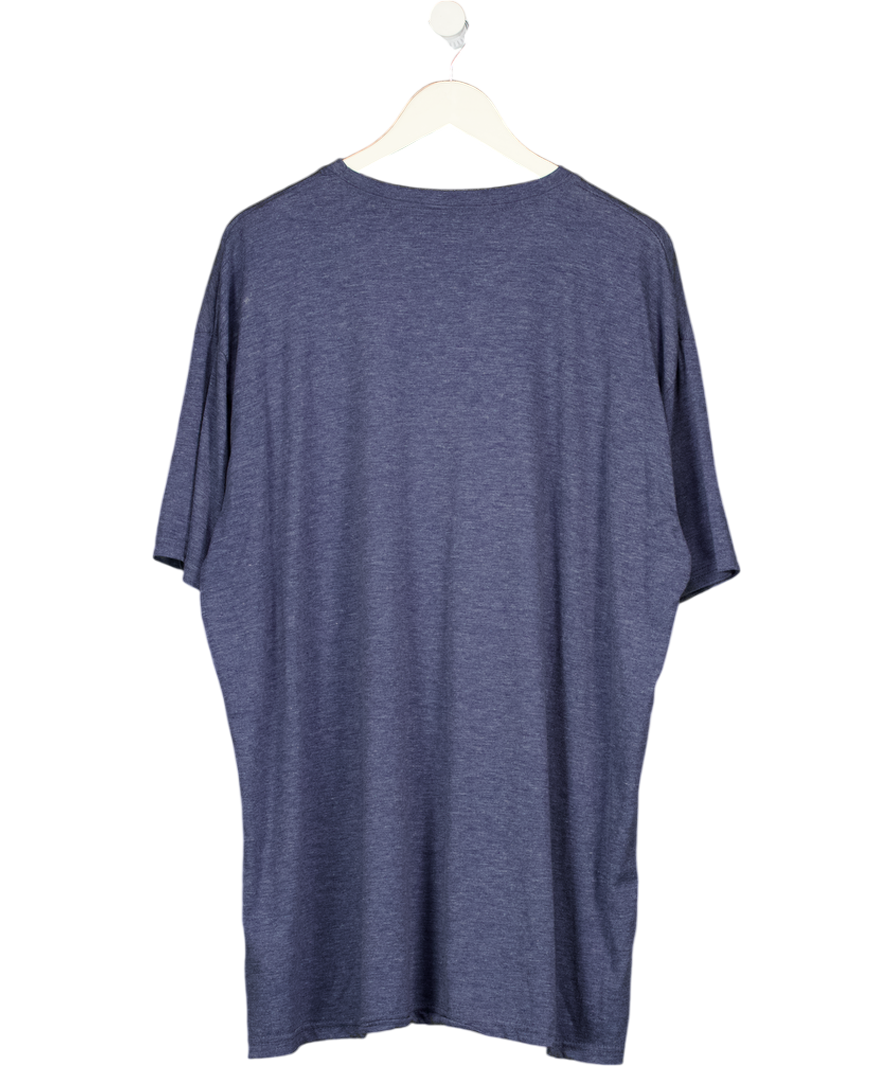 Blue "i Am 49 +" Slogan T-shirt UK XXXL