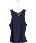 SWEATY BETTY Navy Blue Racer Back Vest Top UK S