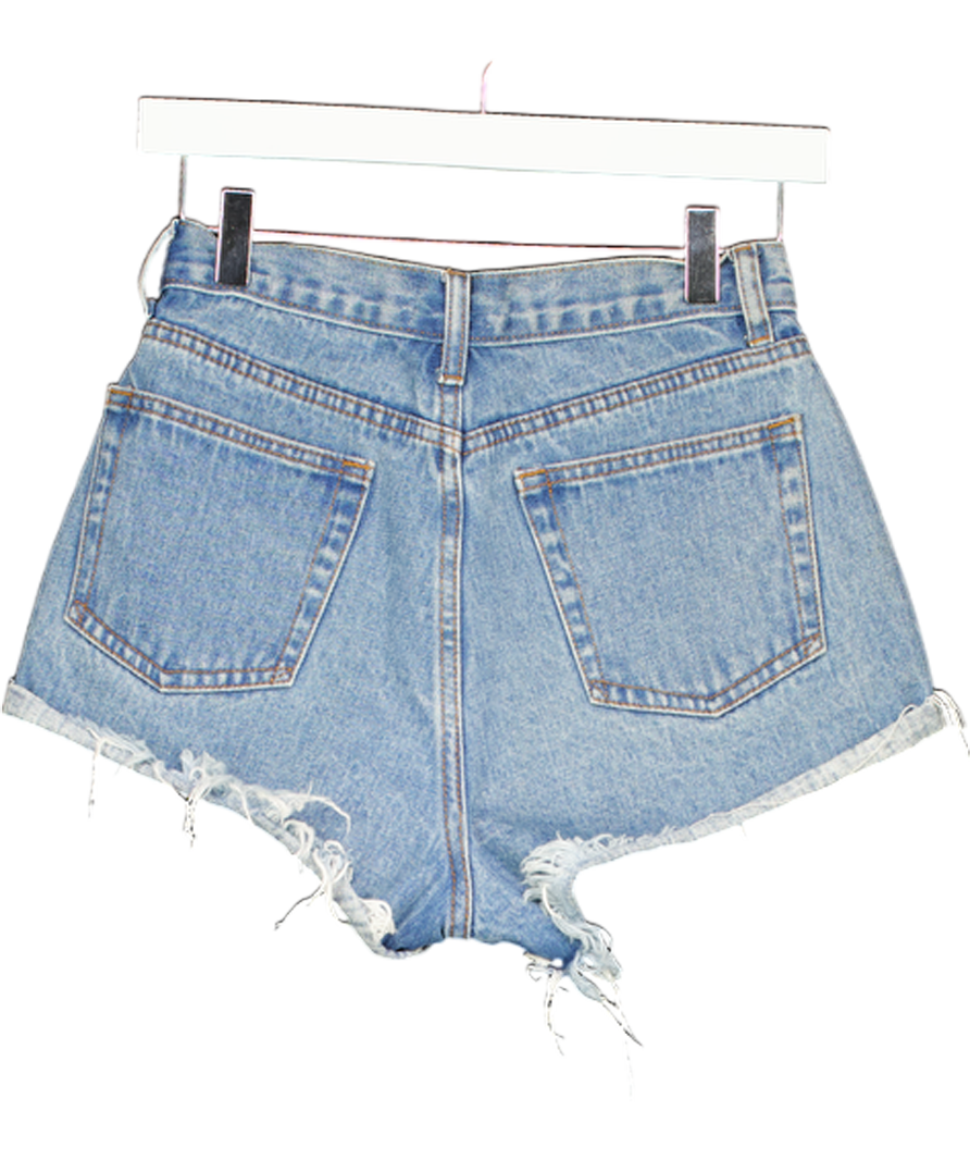 SUPERDOWN Blue Denim Shorts W25