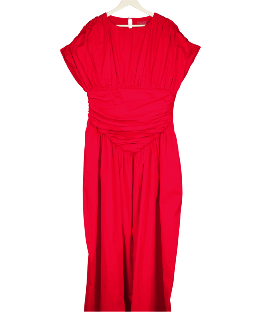 KAI COLLECTIVE Red Maxi Dress UK XXXL