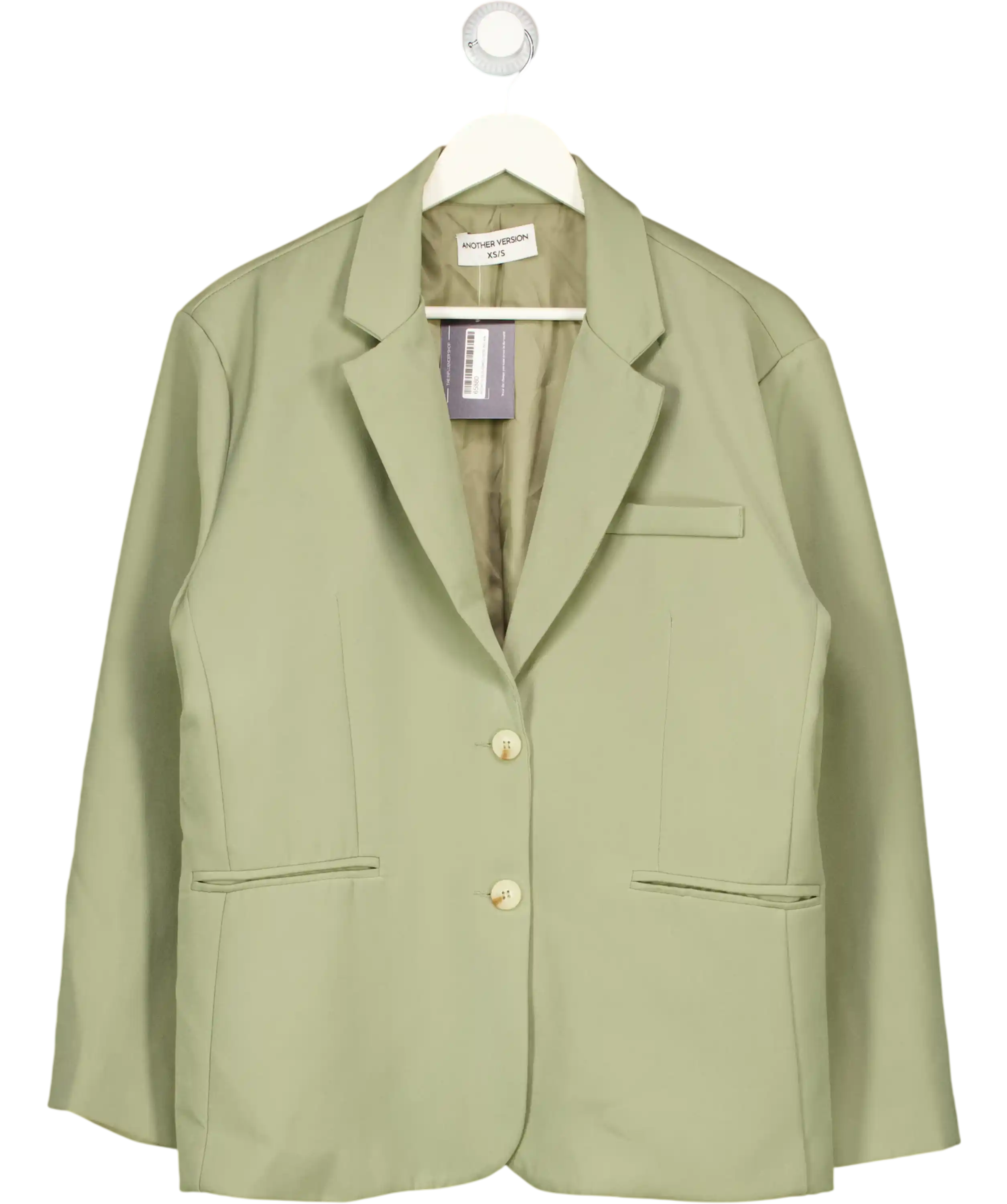 Another Version Sage Green Single Breasted Blaze UK XS/S