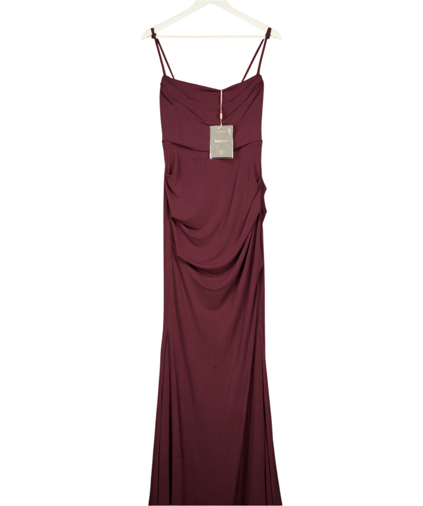 house of cb milena dark cherry corset maxi dress House of CB 'Milena' Dark Cherry Corset Maxi Dress