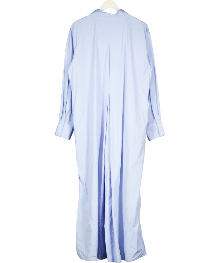 Arket Blue Oversized Shirt Dress UK 12