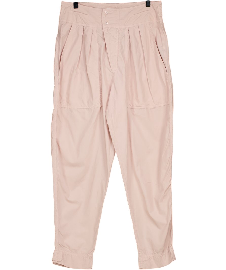 Isabel Marant Etoile Pale Rose Pink Mariz Trousers Fr40 UK 12