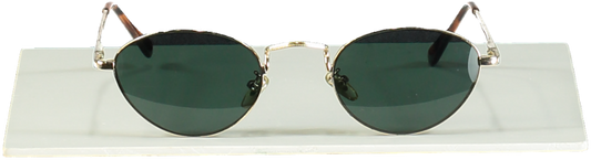 Shevoke COCO Metallic Round Thin Frame Sunglasses