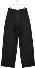 KHY Kylie Jenner Black High Rise Relaxed Fit Jeans W26