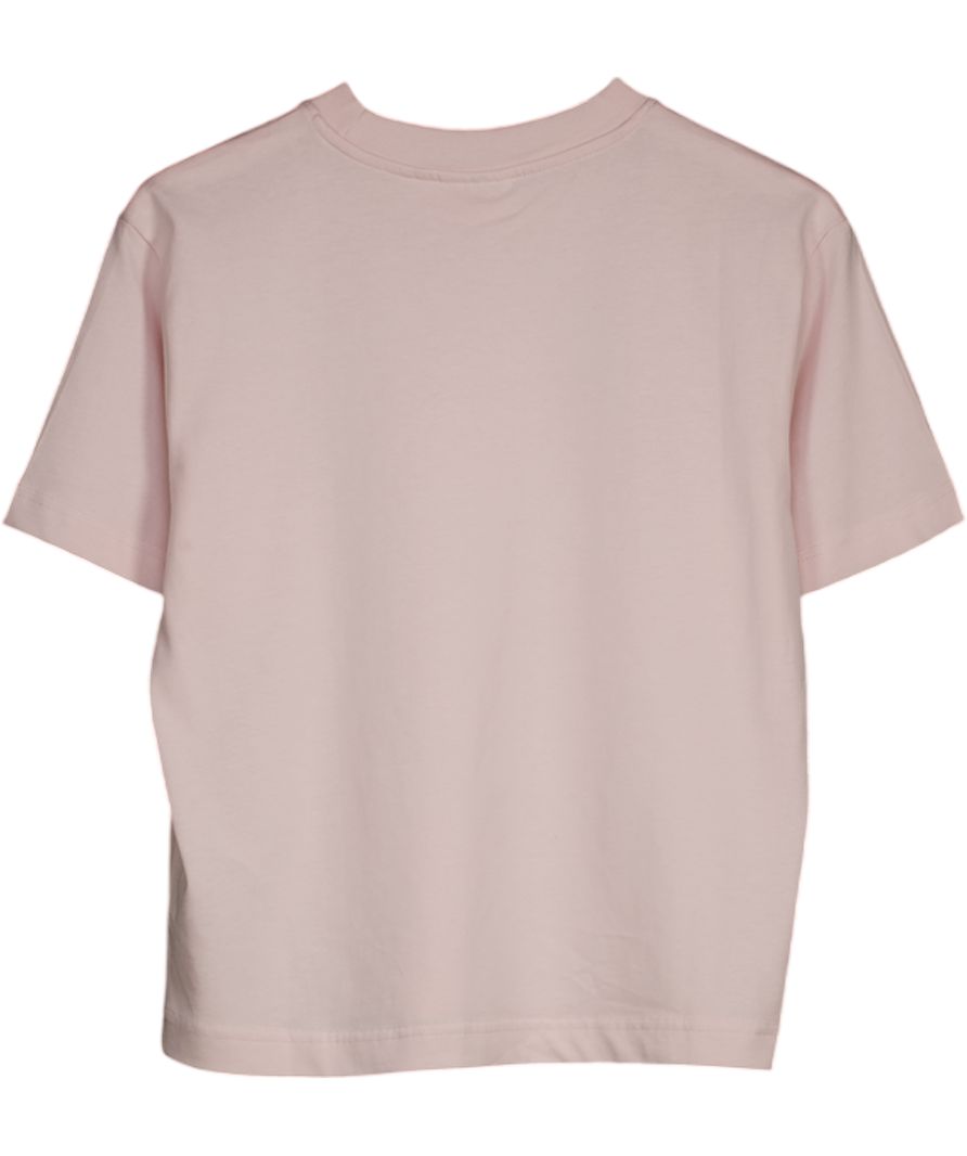 Ginatricot Pink Tight Fit T-shirt UK S