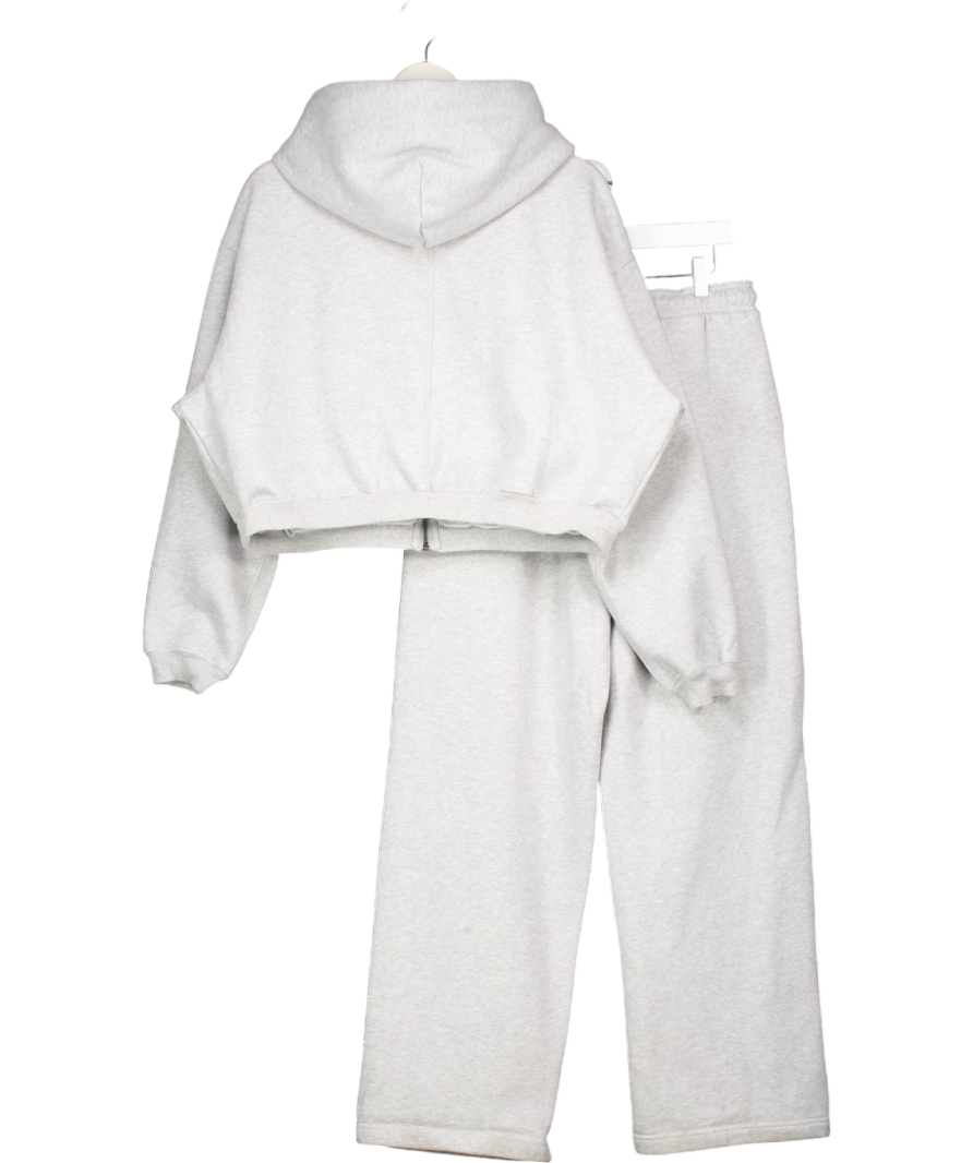 gymshark Grey 2-piece Cosy Oversize Hoodie & Straight Leg Jogger Set UK M