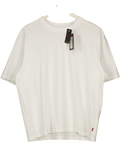 LEVI'S White Crew Neck T-shirt UK S
