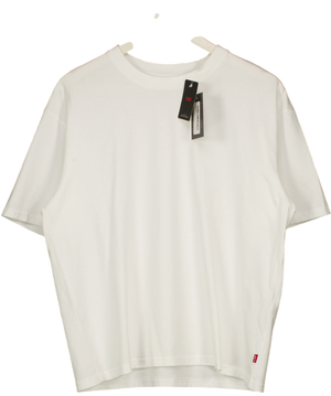LEVI'S White Crew Neck T-shirt UK S