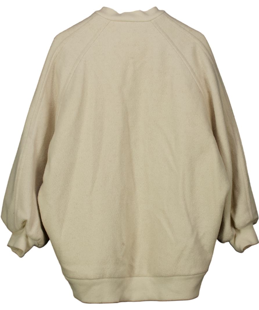 American Vintage Cream Oversized Jacket UK M