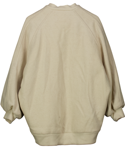 American Vintage Cream Oversized Jacket UK M