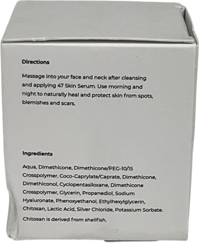 47 Brand Anti - blemish & Scar Repair Daily Moisturiser 60ml - Reliked