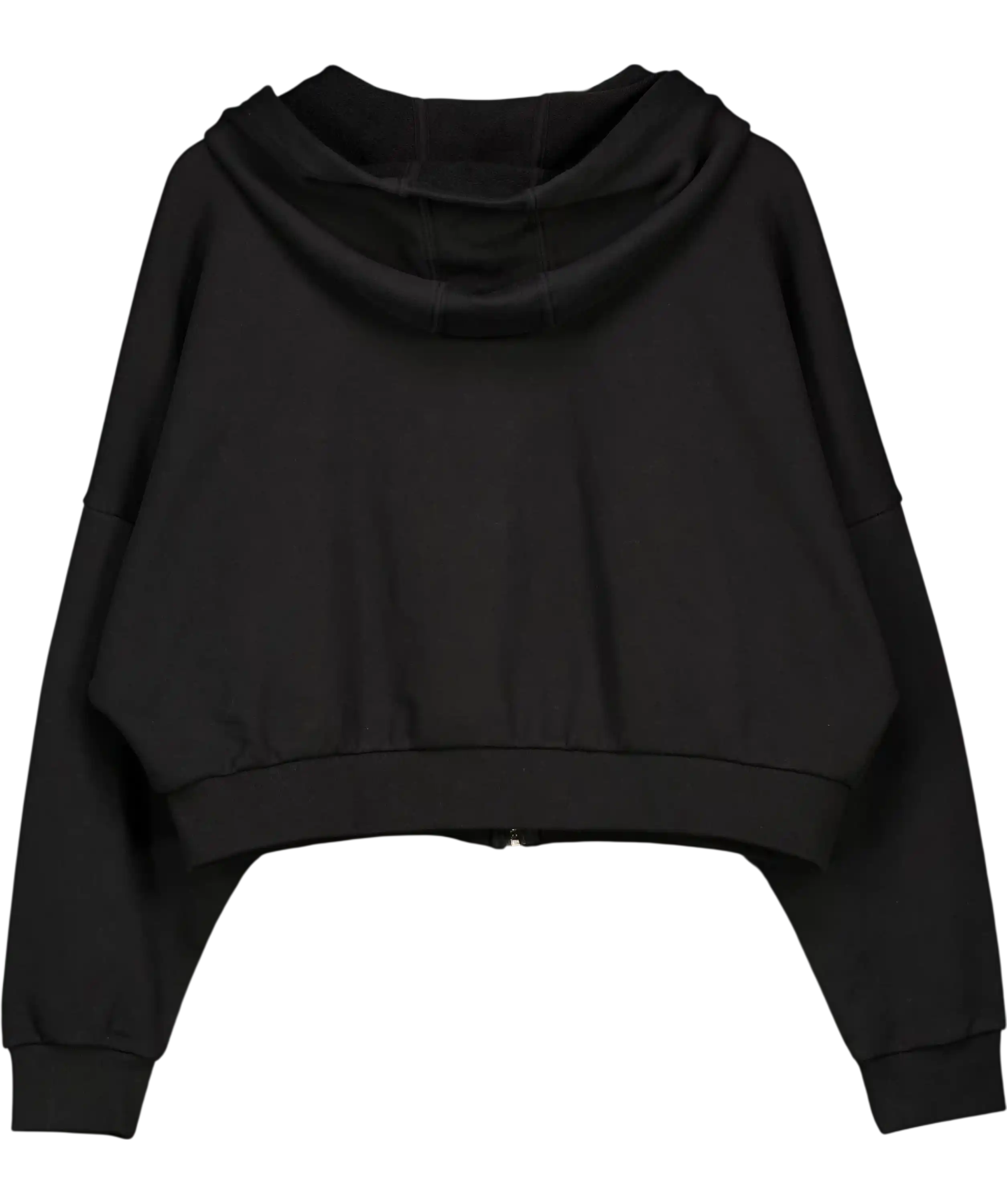ADIDAS Originals  Black / White Three Stripes Zip Hoodie UK 16