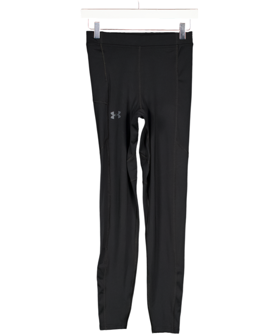 UNDER ARMOUR Black Fitted Training Joggers UK S