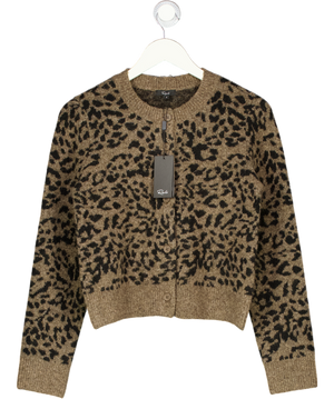 RAILS Brown Matilda Cardigan Spotted UK S