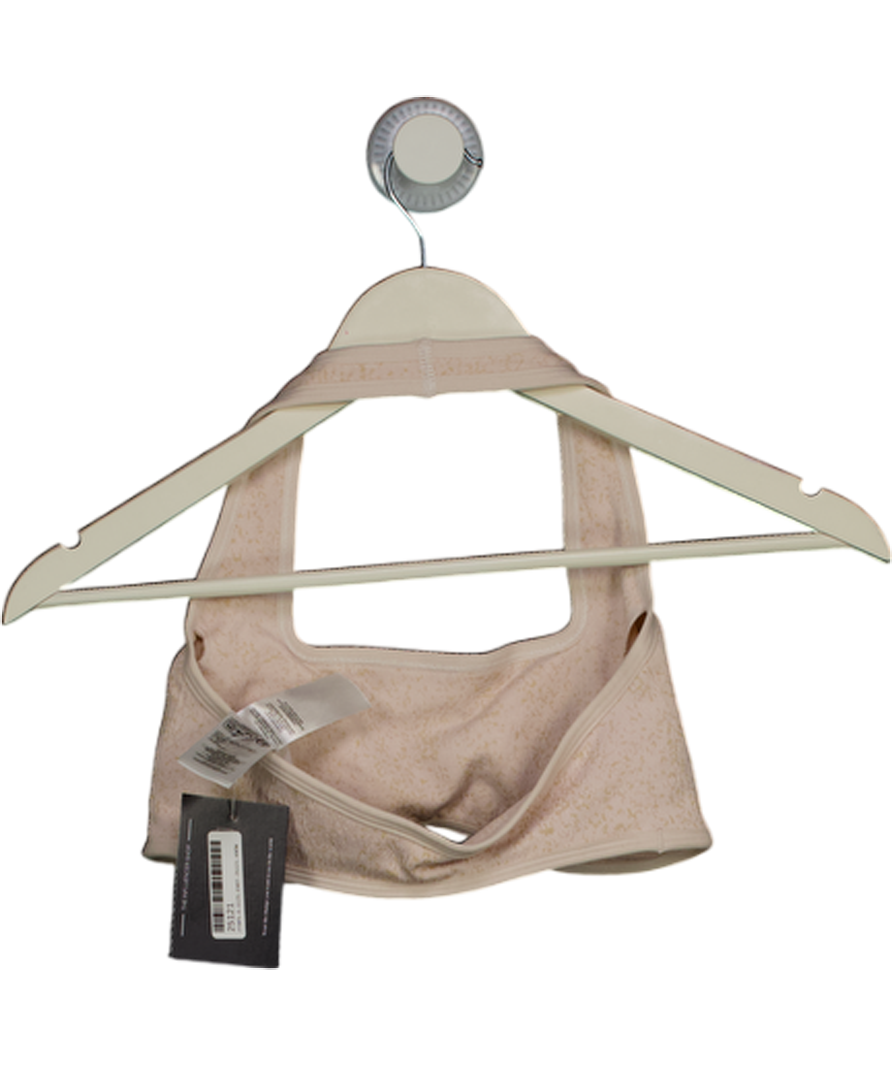 gymshark Pink Halterneck Sports Bra UK S