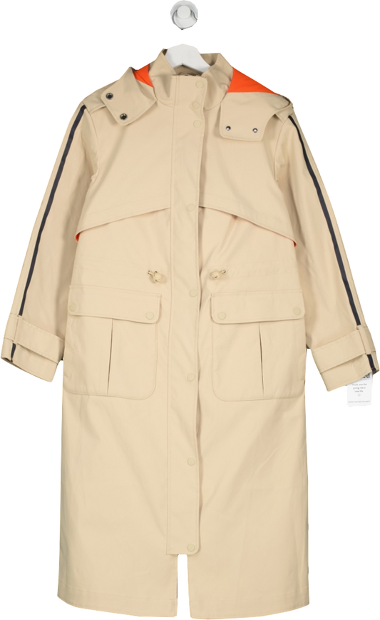 Sweaty Betty Beige Technical Trench Coat UK XXS